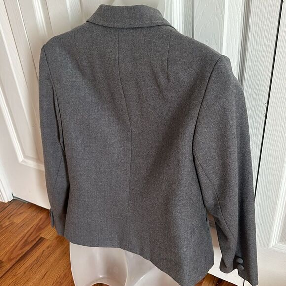 Women’s Gray Blazer Suit Jacket Coat Business Small S - Picture 3 of 3